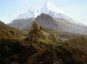 Caspar David Friedrich The Watzmann Spain oil painting artist